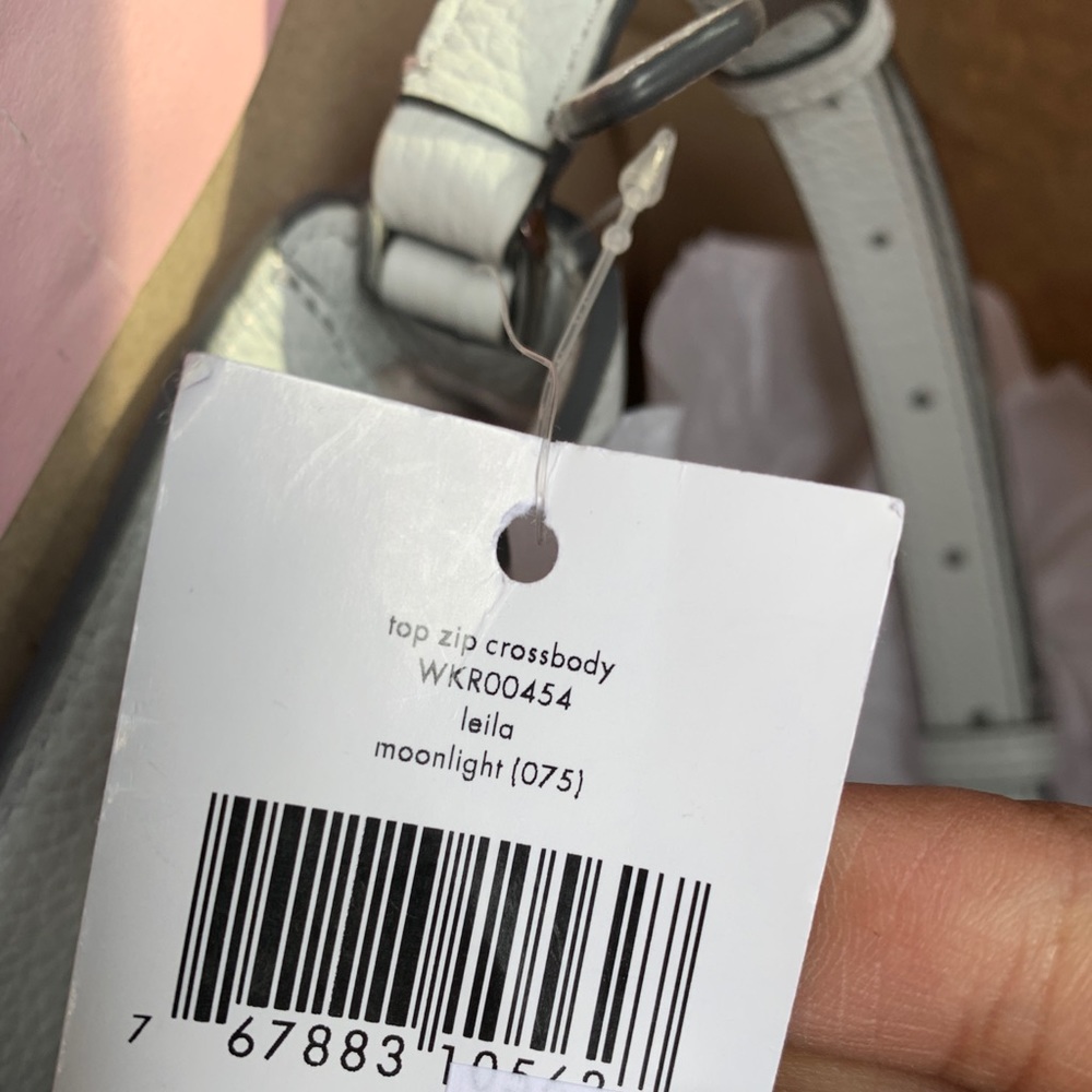 Authentic Kate spade pebbled Leather top zip Crosb - Picture 9 of 9